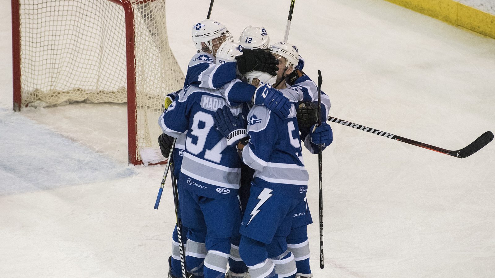 NHL game action